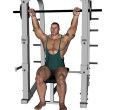 Shoulder Press - Smith Seated Upright Wide Grip